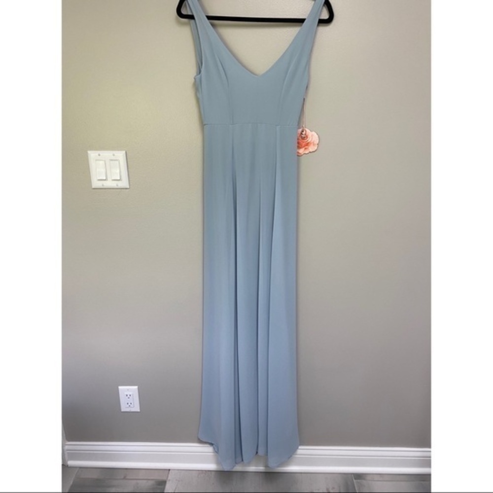 SMYM Jenn Maxi Dress in Steel Blue - Picture 2 of 8